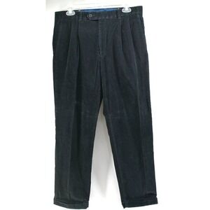 Lauren Ralph Lauren Black Corduroy Men's Pants 34Wx32L